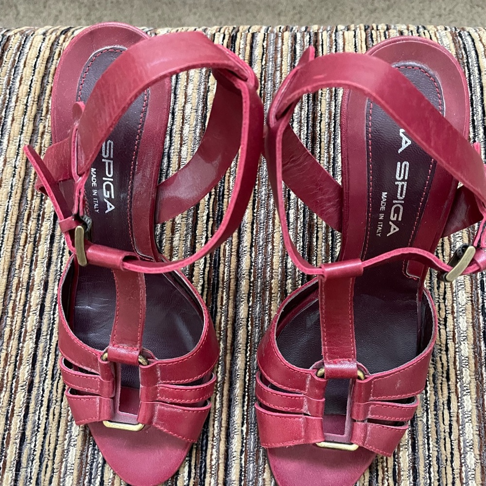 Via Spiga Italian heels. Never warn. Size 8M.